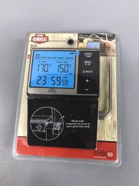 XG910700203 EXPERT GRILL Deluxe Grilling Thermometer Meat Lcd