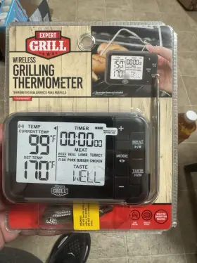 XGS236178597008 EXPERT GRILL Wireless Digital Thermometer Lcd