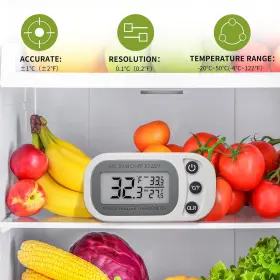 445054885877 FAHZON Digital Frigerator Thermometer Pack #2