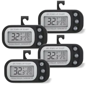 742404250390 FAHZON Digital Frigerator Thermometer Pack Lc