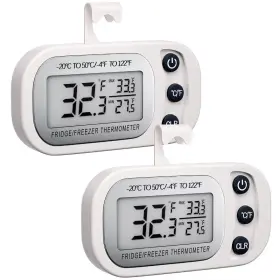 786194195943 FAHZON Digital Frigerator Thermometer Pack