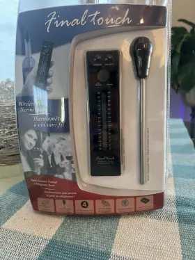 EWT236 FINAL TOUCH Wireless Wine Thermometer Box