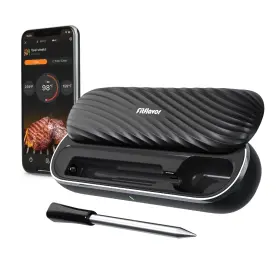 717225623562 FITFLAVOR Bluetooth Wireless Meat Thermometer