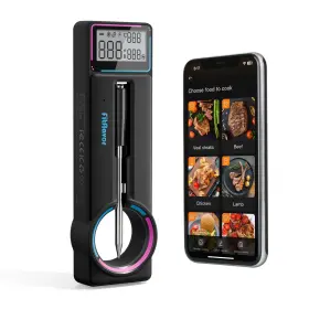 FNT21 FITFLAVOR Bluetooth Wirless Meat Thermometer Smoker