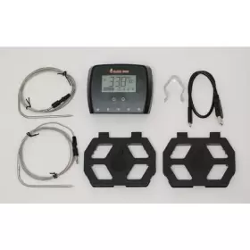 4-TEMPERATURES FLAME BOSS Wi Fi Thermometer Lcd Display Abs #2
