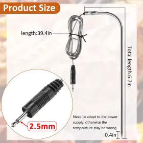 PELLET-05 FLUTESAN Waterproof Meat Temperature Probe Grill #2