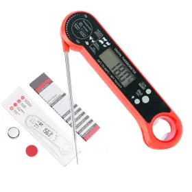 QWE123 FODOTHREM Meat Thermometer Grilling Waterproof Food