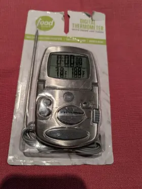 1478-32N FOOD NETWORK Digital Thermometer Probe Timer