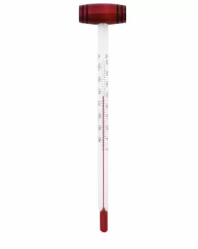 073705093400 FRANMARA Wine Thermometer Wood Handle Fahrenheit