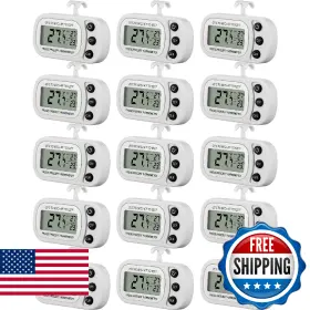 B0FHKT2HX7 FRIENDA Digital Fridge Thermometer Waterproof