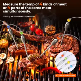732133675397 FRTONYI Wireless Meat Thermometer Remote Probes #3
