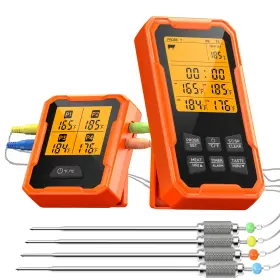 732133675397 FRTONYI Wireless Meat Thermometer Remote Probes