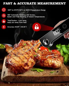 THERMOMETER180 FVFV Meat Thermometer Digital Accuracy #2