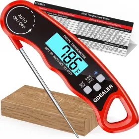 DT09 GDEALER Meat Thermometer Digital Food Waterproof Ultra