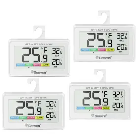 8707A GEEVON Digital Refrigerator Thermometer Pack Waterproof