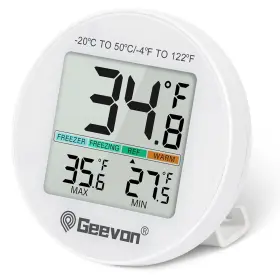 8724-1 GEEVON Digital Refrigerator Thermometer Waterproof