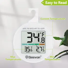 8724-2 GEEVON Digital Refrigerator Thermometer Pack #3