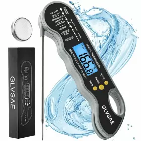 614167658525 GLVSAE Waterproof Digital Meat Thermometer Probe