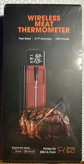 DT-133 GOLDGOOD Wireless Meat Thermometer Digital Display