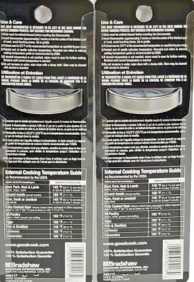 076753251174 GOOD COOK Precision Meat Thermometer Steel Nsf #2