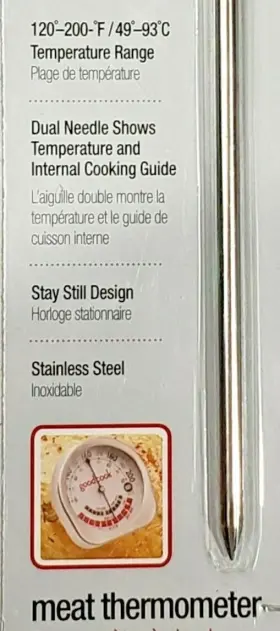 076753251174 GOOD COOK Precision Meat Thermometer Steel Nsf #3