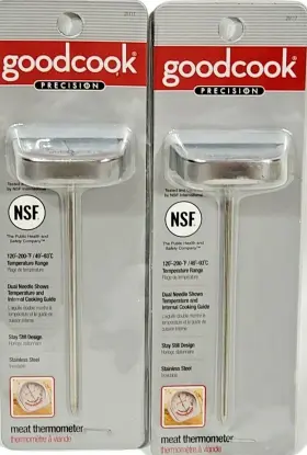076753251174 GOOD COOK Precision Meat Thermometer Steel Nsf