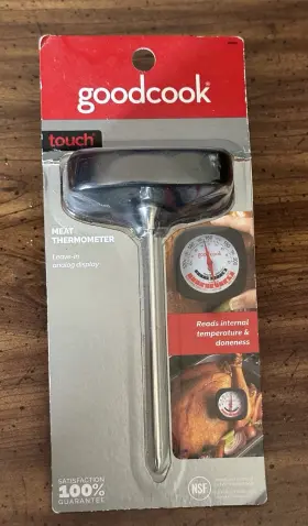 20456 GOOD COOK Touch Nsf Meat Thermometer Grip Handle