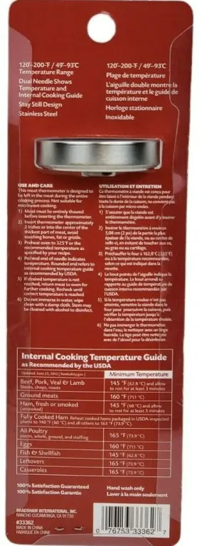 33362 GOOD COOK Profreshionals Meat Thermometer #2