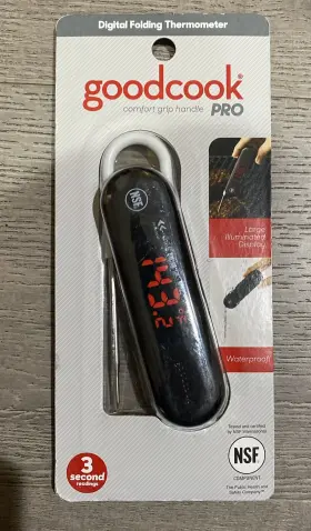 076753208826 GOOD COOK PRO Goodcook Second Folding Thermo Bbq