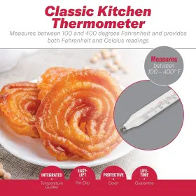 604945371333 GOODCOOK Classic Candy Thermometer #3