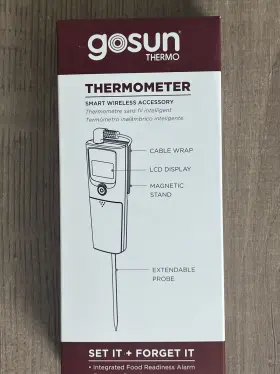 Thermo GOSUN Smart Wireless Thermometer Go Integrated Alarm