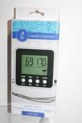708820083240 GOURMET Wired Digital Meat Thermometer