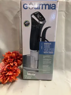 816524020079 GOURMIA Sous Vide Cooking Digital Timer