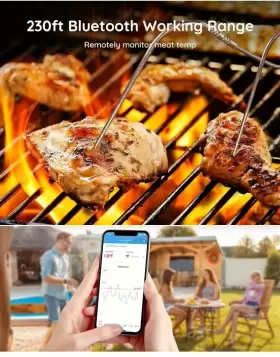 696392706882 GOVEE Bluetooth Meat Thermometer Wireless Grill #3
