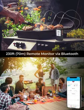739929049714 GOVEE Bluetooth Meat Thermometer Wireless Smoker #2