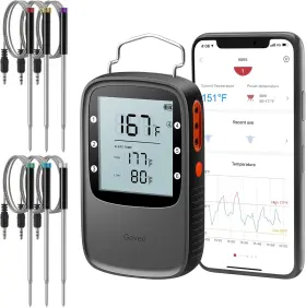 B5055013 GOVEE Bluetooth Meat Thermometer Wireless Smoker Dig