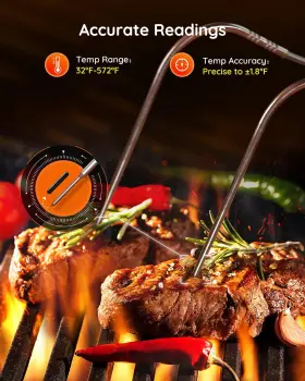 B5182011 GOVEE Bluetooth Meat Thermometer Wireless Grill #2