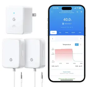 5111 GOVEELIFE Wifi Refrigerator Thermometer Alarm Wireless