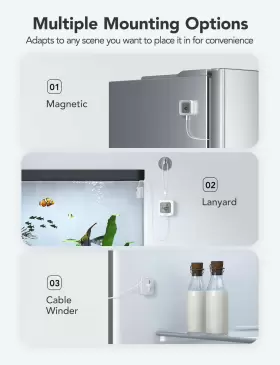 810127732513 GOVEELIFE Freezer Thermometer Alarm Smart Sensor #3