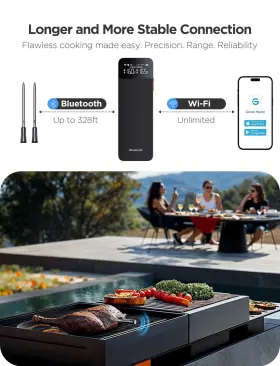 810127738447 GOVEELIFE Wireless Meat Thermometer Probes Wifi #3