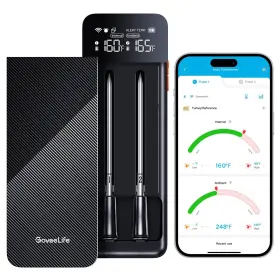 810127738447 GOVEELIFE Wireless Meat Thermometer Probes Wifi