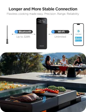 H5191 GOVEELIFE Wireless Meat Thermometer Wifi Digital #3