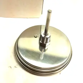 1NGE3 GRAINGER Bimetal Dial Grill Thermometer Stem #3