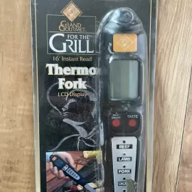 041250013235 GRAND GOURMET Grill Thermo Fork Lcd Display #2