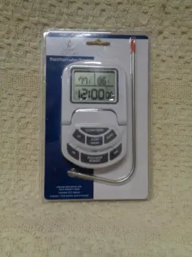 713733266178 GRAND GOURMET Thermometer Timer Display Probe