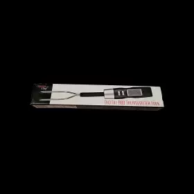 TS992 GRANDE CHEF Bbq Meat Thermometer Fork Lcd Display Steel