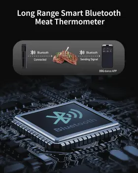 768399388900 GRANOCHEF Wireless Smart Meat Thermometer Food #2