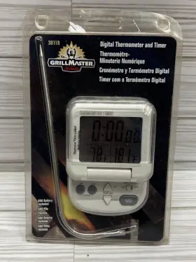 30119 GRILL MASTER Sunbeam Digital Thermometer Timer