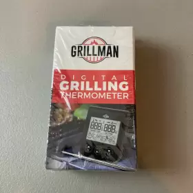 850022868917 GRILLMAN Digital Meat Thermometer Leavein Steel