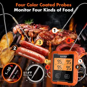 726084196773 GUICHON Wireless Meat Thermometer Digital Probes #3